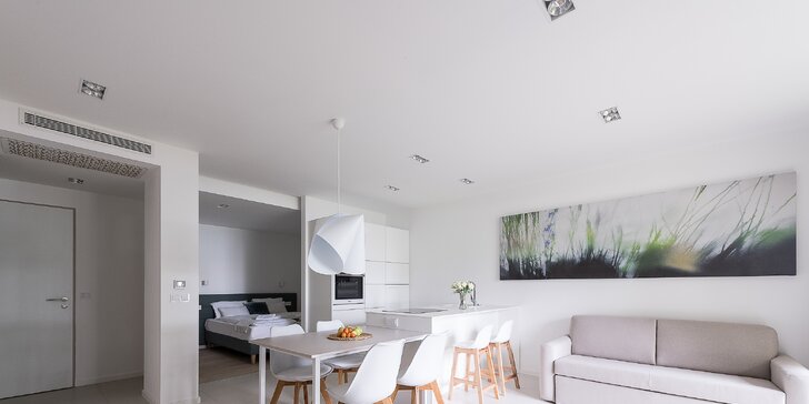 Pohoda na břehu Balatonu: moderní apartmán až pro 6 osob a snídaně