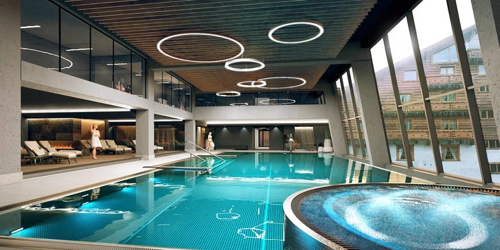 4* hotel přímo na svahu v polských Beskydech: snídaně či polopenze, neomezený wellness