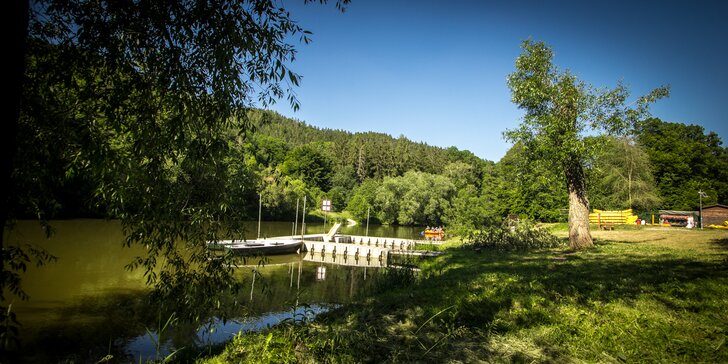 Aktivní léto uprostřed zelené přírody: 2-5 dní v hotelu u řeky Sázavy s polopenzí