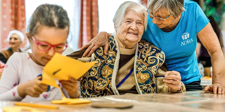 Pomozte seniorům, kteří chtějí pomáhat: příspěvek pro ADRA ČR a její seniory-dobrovolníky