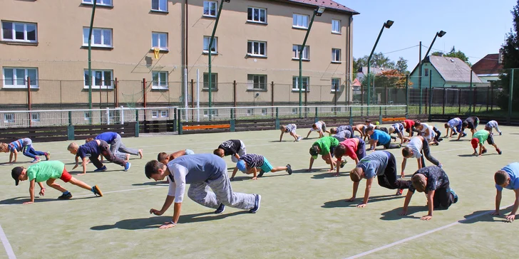 Aktivní zábava: 5denní příměstský parkourový tábor pro děti od 6 do 10 let