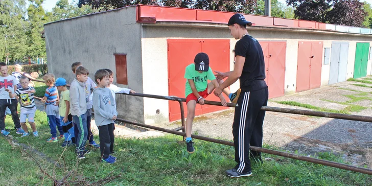 Aktivní zábava: 5denní příměstský parkourový tábor pro děti od 6 do 10 let