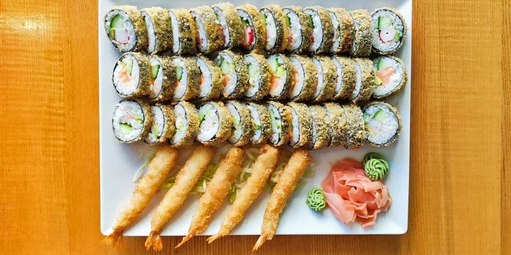 Tempura set o 41 pochoutkách přímo na Stodolní: tradiční japonský pokrm smažený v těstíčku