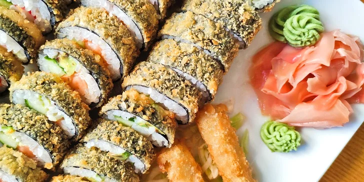 Tempura set o 41 pochoutkách přímo na Stodolní: tradiční japonský pokrm smažený v těstíčku