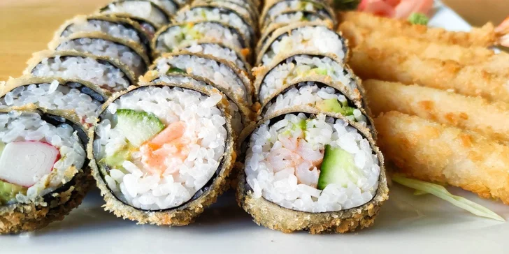 Tempura set o 41 pochoutkách přímo na Stodolní: tradiční japonský pokrm smažený v těstíčku