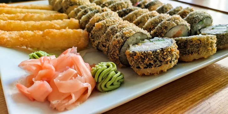 Tempura set o 41 pochoutkách přímo na Stodolní: tradiční japonský pokrm smažený v těstíčku