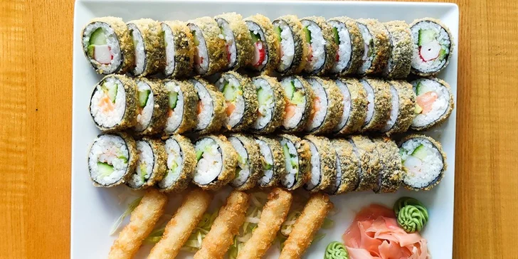 Tempura set o 41 pochoutkách přímo na Stodolní: tradiční japonský pokrm smažený v těstíčku