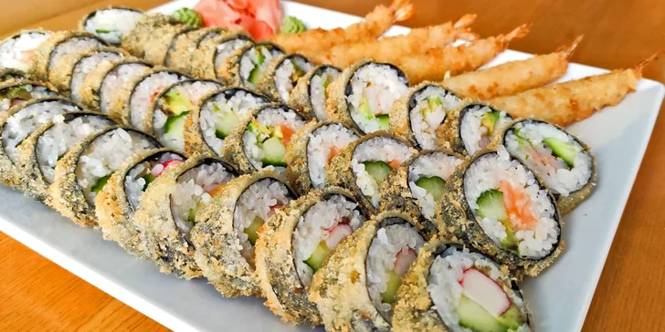 Tempura set o 41 pochoutkách přímo na Stodolní: tradiční japonský pokrm smažený v těstíčku