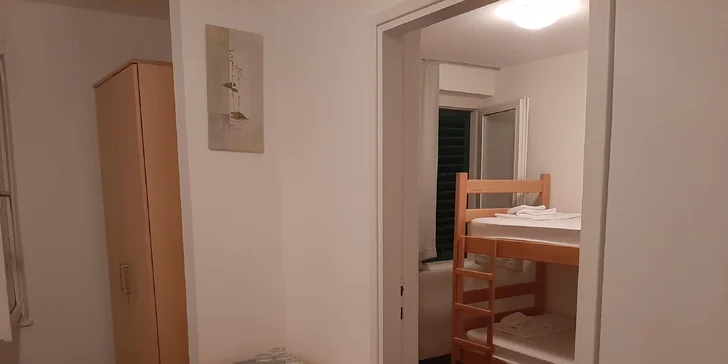 Až 8 dní v resortu na Makarské riviéře: vybavené pokoje u moře a polopenze