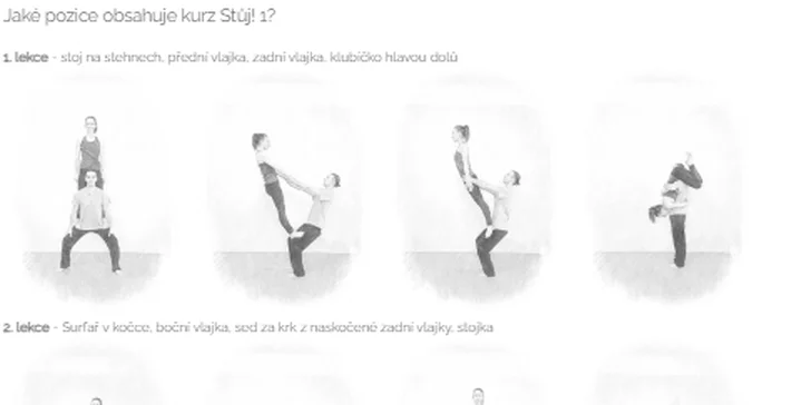 Online akrojóga: video lekce podle výběru i celý kurz pro začátečníky