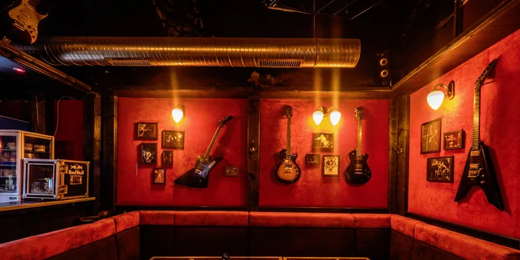 Popijte stylově: otevřený voucher do rockové pivnice v centru Brna, 1000–⁠⁠⁠⁠⁠⁠5000 Kč