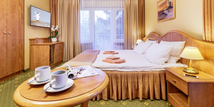 Dovolená u Baltu: hotel 200 m od pláže a polopenze, termíny do prosince