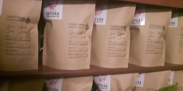 Otevřené vouchery do Obývák coffee & cocktail bar s vlastní pražírnou