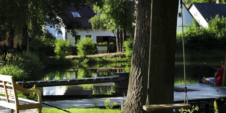 Romantika kousek od Tábora: luxusní pobyt ve mlýně, snídaně či polopenze i relaxace