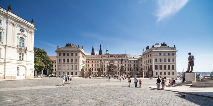 3hodinová komentovaná procházka historickým centrem Prahy pro 1 i 2 osoby