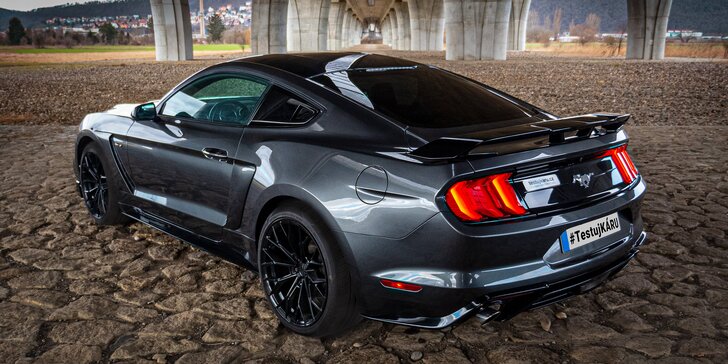 Splňte si svůj sen: pronájem Fordu Mustang bez instruktora na 1,5 hod. nebo rovnou celý víkend