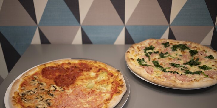 Dejte si něco dobrého: pizza nebo těstoviny podle výběru pro 2 osoby