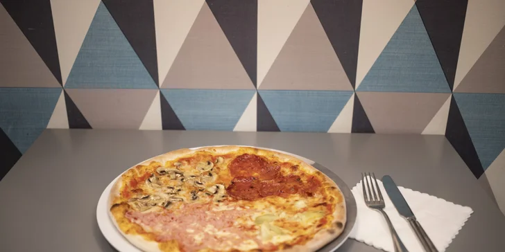 Dejte si něco dobrého: pizza nebo těstoviny podle výběru pro 2 osoby