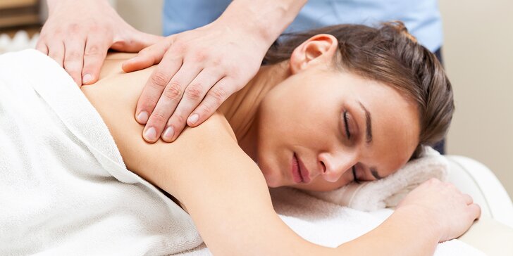 Švédská regeneračně-relaxační masáž celého těla nebo zad a šíje