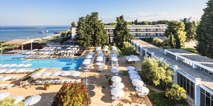 Letní dovolená v chorvatském Zadaru: 4* hotel s all inclusive, u pláže a s bazény