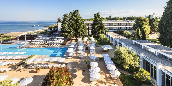 Letní dovolená v chorvatském Zadaru: 4* hotel s all inclusive, u pláže a s bazény