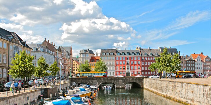 Autobusový zájezd do Kodaně: malá mořská víla, sídlo dánské královny i atrakce v zábavním parku Tivoli