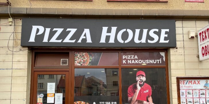 Jedna či dvě křupavé pizzy z Pizza House: průměr 40 cm, na výběr 13 druhů