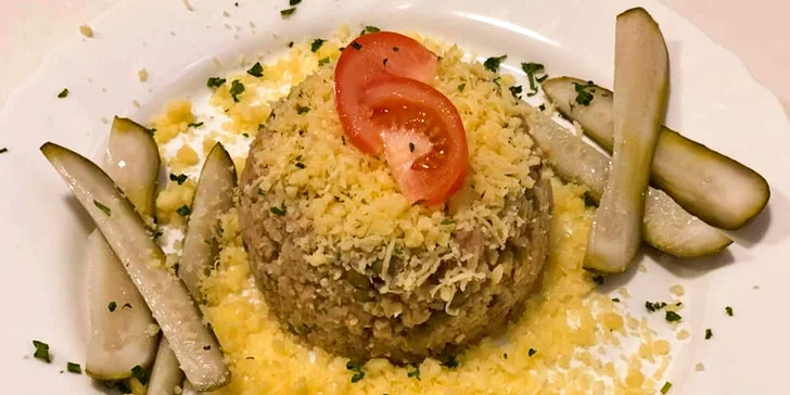 Polední menu v plzeňské restauraci: česká klasika i sladká jídla a těstoviny