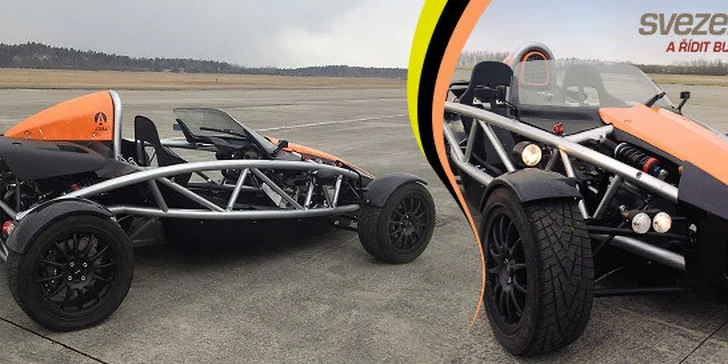 5km jízda po letišti v jednom z nejrychlejších vozů světa ARIEL ATOM 3