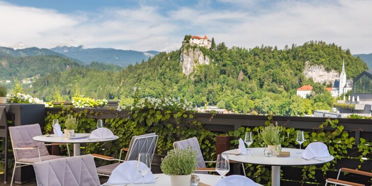 Dovolená v Bledu ve Slovinsku: 4* hotel blízko jezera, se snídaní, bazénem a saunami
