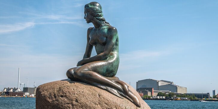 Autobusový zájezd do Kodaně: malá mořská víla, sídlo dánské královny i atrakce v zábavním parku Tivoli