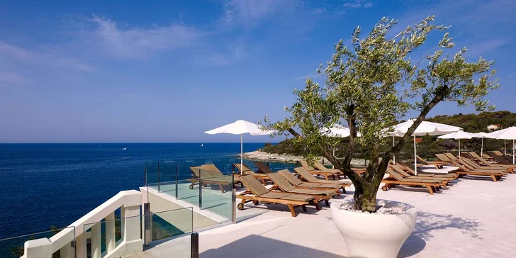 4* apartmánový resort v letovisku Pula: 200 m od pláže, s bazénem a tobogánem