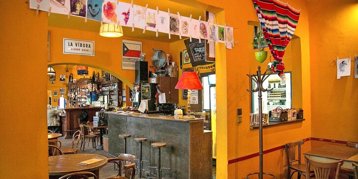 Mexické degustační menu na odnos s sebou: quesadillas, mini burritos i koktejl Margarita