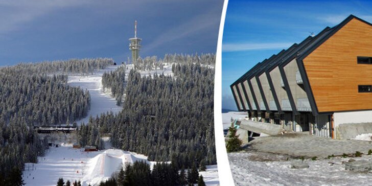 Dovolená pro náročné lyžaře s relaxací ve Skiareálu Klínovec