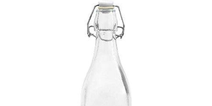 Extra panenský olivový olej stáčený do dárkového skla s pákovým uzávěrem