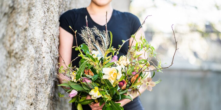 Lokální, ekologické a bez chemie: krásné vázané kytice vydrží až 2 týdny