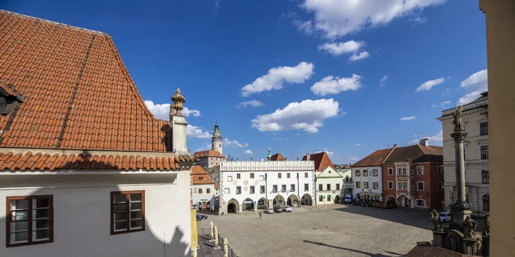 Pobyt v historickém centru Českého Krumlova: snídaně či polopenze