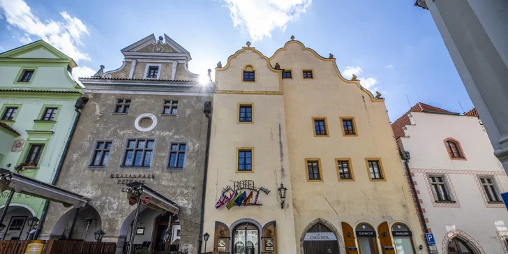 Pobyt v historickém centru Českého Krumlova: snídaně či polopenze