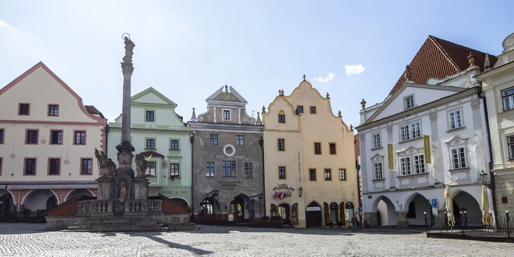 Pobyt v historickém centru Českého Krumlova: snídaně či polopenze