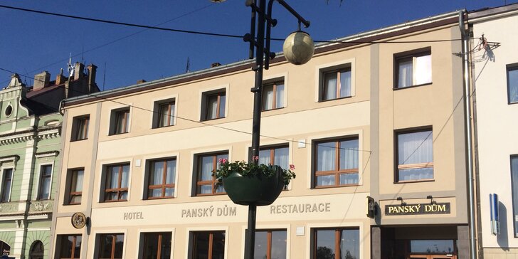 Oddech na Plzeňsku: nově zrekonstruovaný hotel, snídaně nebo polopenze i vířivka na pokoji