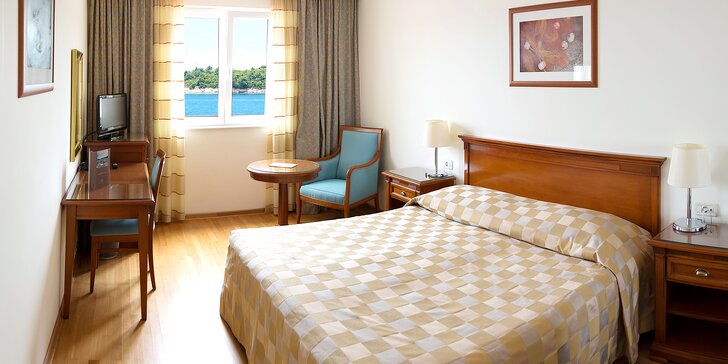Dovolená na ostrově Šipan: hotel se soukromou pláží a bazénem, snídaně