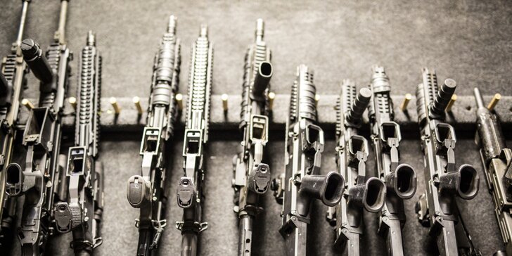 Výběr top zbraní na moderní střelnici: 3, 5 nebo 8 druhů a až 70 nábojů