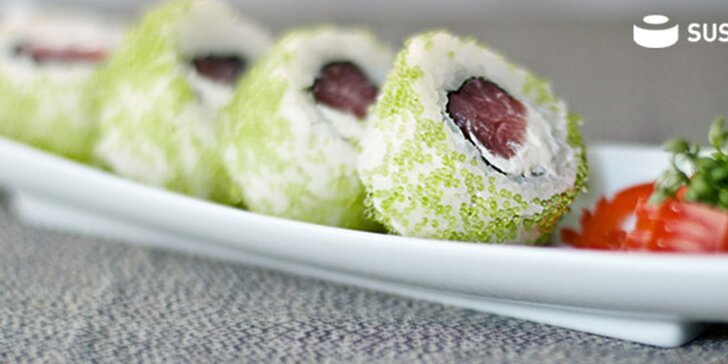 Sushi s sebou – 48 kousků dle vlastního výběru!