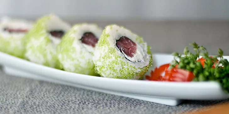 Sushi s sebou – 48 kousků dle vlastního výběru!