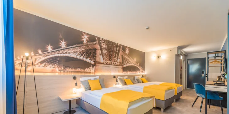 Až osmidenní pobyt v centru Budapešti: moderní hotel a bufetové snídaně