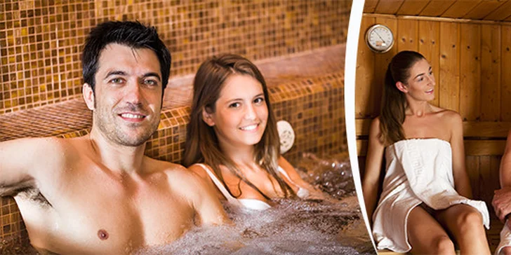 90 minut wellness a sauny pro jednu až čtyři osoby