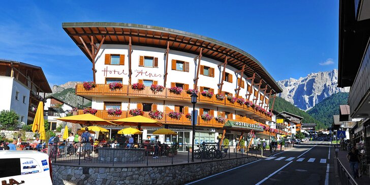 Dovolená v italských Dolomitech: 3* hotel ve Val Gardena se snídaní