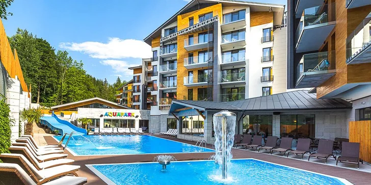Polské Krkonoše pro pár i rodinu: snídaně či polopenze i wellness a aquapark ve 4* resortu