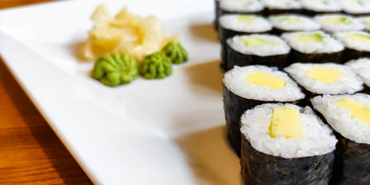 Sushi sety v centru Ostravy: 24 nebo 50 ks s rybami i vege