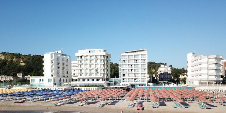 4* dovolená v Itálii se soft all inclusive: hotel s bazénem, přímo u písečné pláže